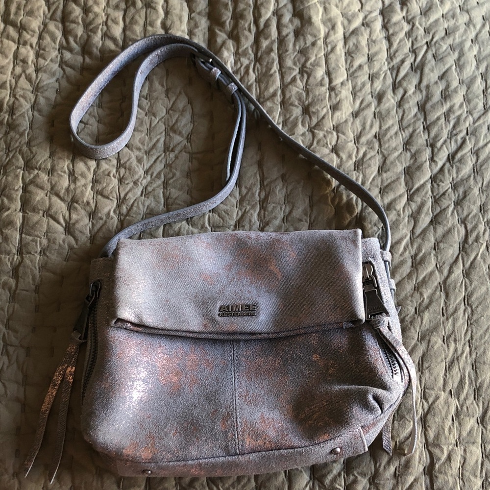 Aimee Kestenberg Rose Gold Bali Crossbody Bag